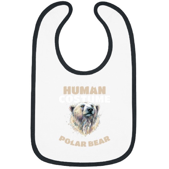 Bear Pet Polar Bear Animals This Is My Human Costume Bibs