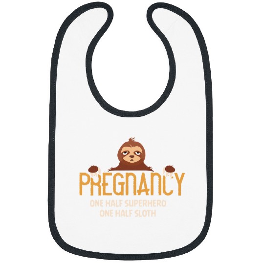 Sloth Pet Maternity Pregnancy 7 Bibs