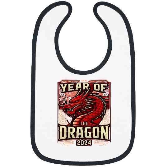 Dragon Pet Chinese Year of the Dragon Zodiac Mystical Bibs