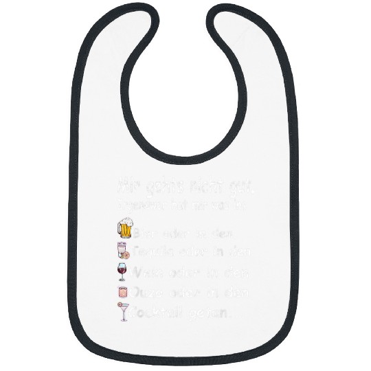 Beer Fun Saufen Beer Tequila Wines Ouzo Cocktail Alcohol Cat Party Bibs