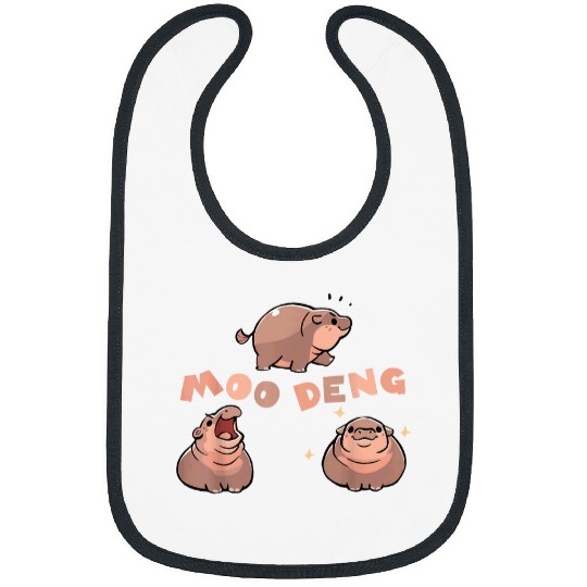 Hippo Pet Pygmy Hippo vintages Moo Dang Bootleg Funny Bibs
