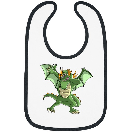 Dragon Pet Cool Dabbings Dragon Funny Draco Beast HipHop Dancer Gift 1 Bibs