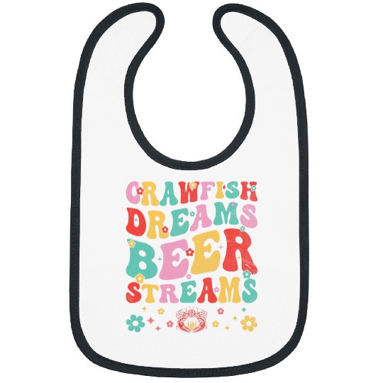 Beer Fun Cajun Crawfish Crayfish Boil Beer Drinking Beer Lover 38 Bibs