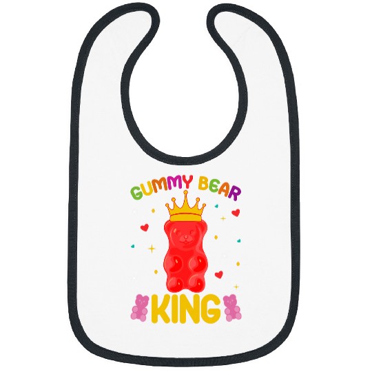 Bear Pet Gummy Bear King Sweet Candy Gummy Bear King Bibs