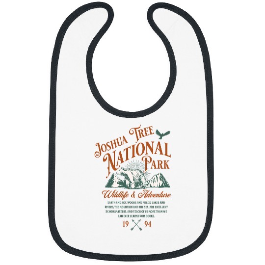 Joshua Tree National Park Adventure Hiking Travel Souvenir Bibs