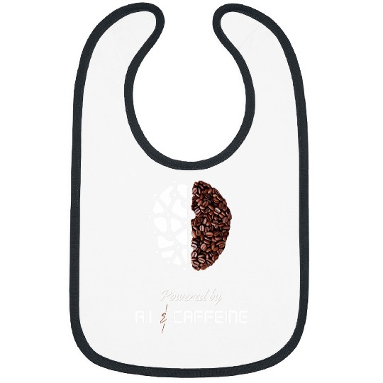 Coffee Fun Powered by AI and caffeines Tech caffeines Lovers Bibs