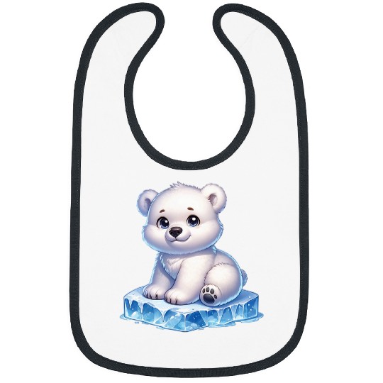 Bear Pet Polar Bear Arctic Winter Animal 13 Bibs