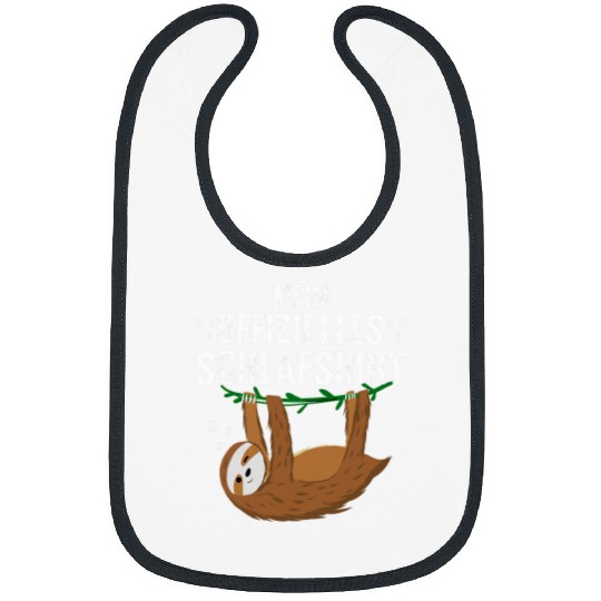 Sloth Pet Funny My Official Sleep Pyjamas Bibs