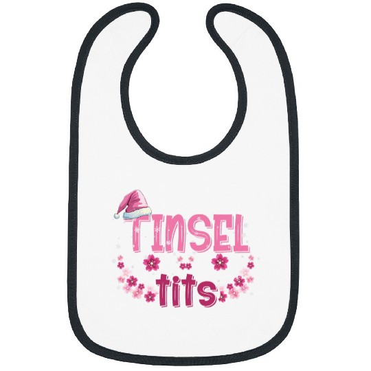 Jingle Balls Tinsel Tits Matching Christmas Couples Bibs