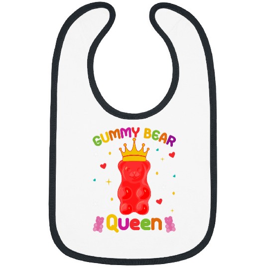 Bear Pet Gummy Bear Queen Sweet Candy Gummy Bear Queen Bibs