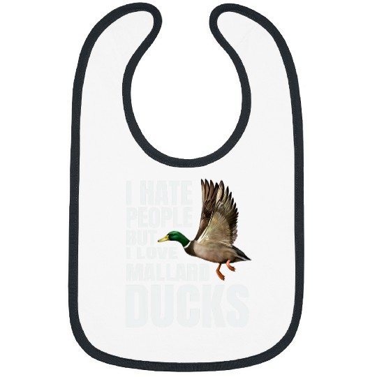 Duck Pet Mallard Duck Enclosure Hide Food Toys Plush Mallard Ducks Bibs