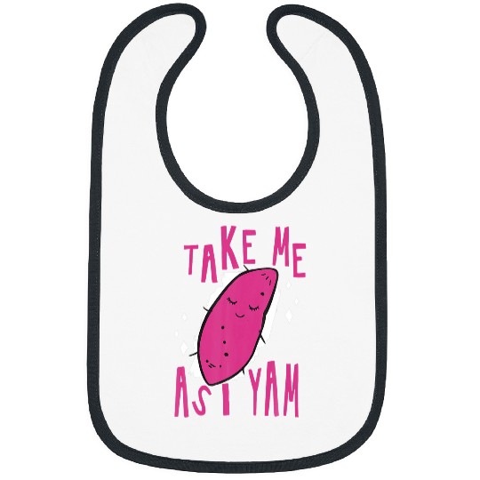 Ake Me As I Yam Cooking Quote Chef Restaurant Kitchen Bibs