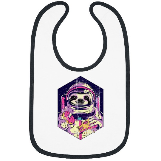 Sloth Pet astro space shuttle Bibs