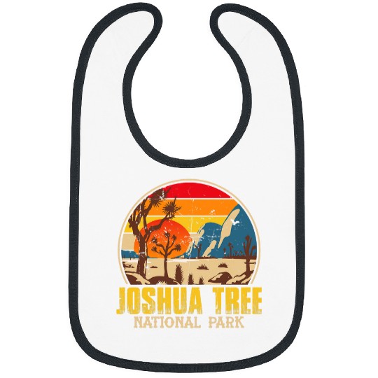 Retro vintages Joshua Tree National Park Of America Men Women Bibs
