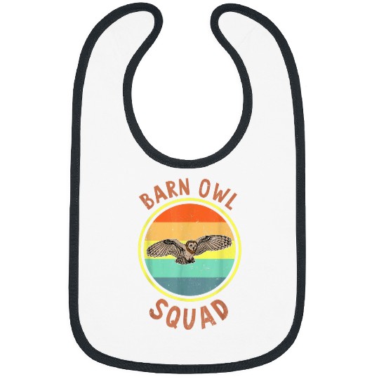Owl Pet Barn owl flying breeding birding naturalist ornithology 4 Bibs