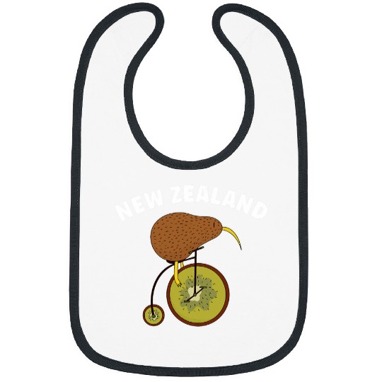 Kiwi Bird Lover Bicycle Bike New Zealand Bibs