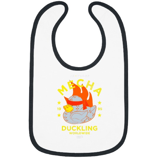 Duck Pet Mecha Duckling WorldWide A wild kaiju duck appears Bibs