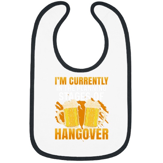 Liquor Beverage Alcoholic Sober Sobriety Hangover Bibs