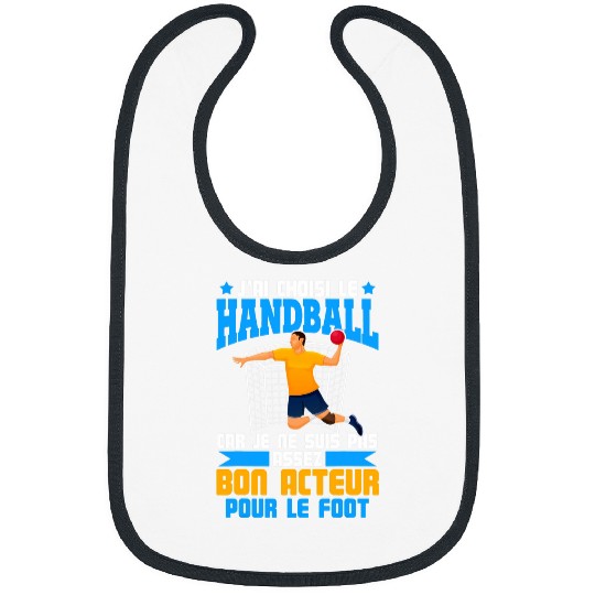 JAi chose Le Handball Humour Gift France Handball Bibs