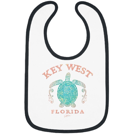 Turtle Pet Key West Florida Sea Turtle 7 Bibs