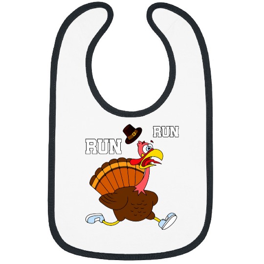 Turkey Run Costume Thanksgiving Running Turkey Trot Bibs