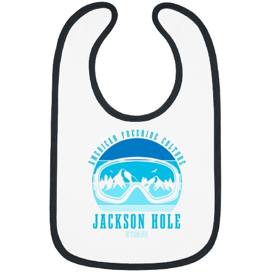 Snowboard Culture Jackson Hole Wyoming Bibs
