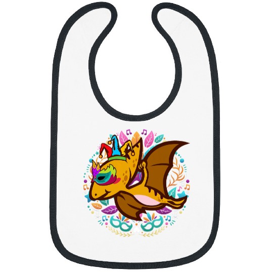 Pterosaur Dinosaur New Orleans carnivals Parade Mardi Gras Bibs