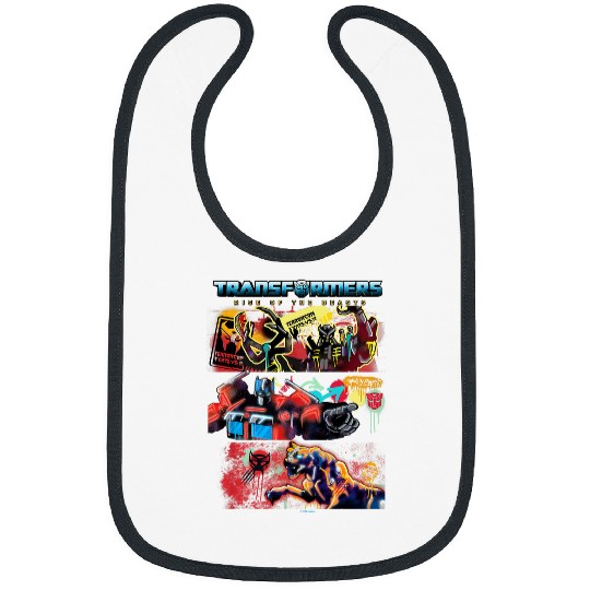 Kids Transformers Rise of the Beasts Epic Graffiti Battle Panels Bibs