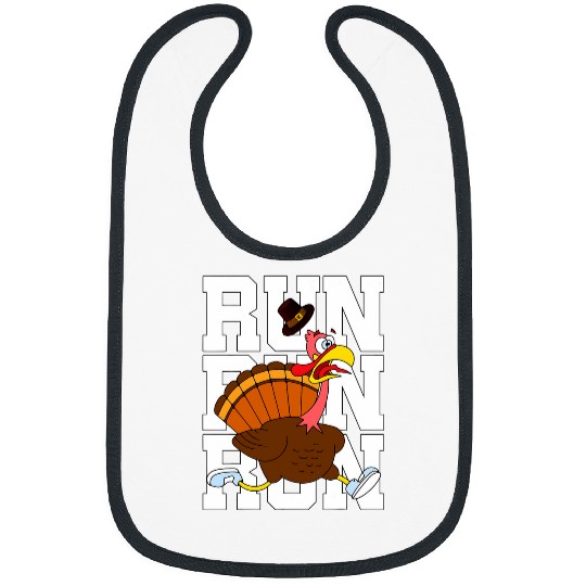 Turkey Run Costume Thanksgiving Running Turkey Trot 1 Bibs
