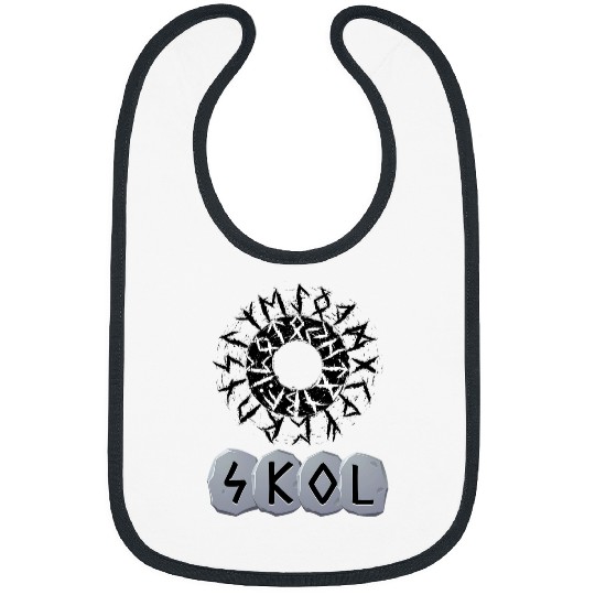 s Viking Warrior Norse Nordic Scandinavian Bibs