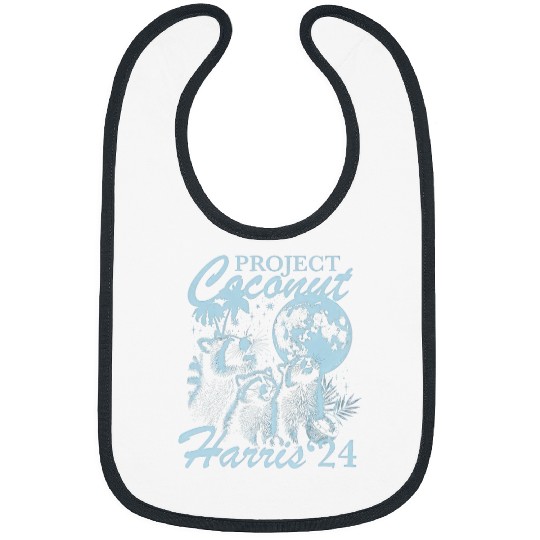 Raccoon Pet Project Coconut Childless Cat Lady Raccoon Bibs
