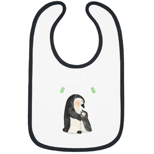 Penguin Pet Mens Daddy To Be Penguin Baby Shower Bibs