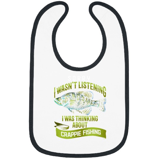 Fishing Crappie Fishing Hobby For Fisherman Angler Fish Lover9 Fisher Bibs