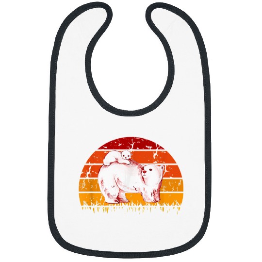 Bear Pet Polar bear north pole polar bear environmental protection 8 Bibs