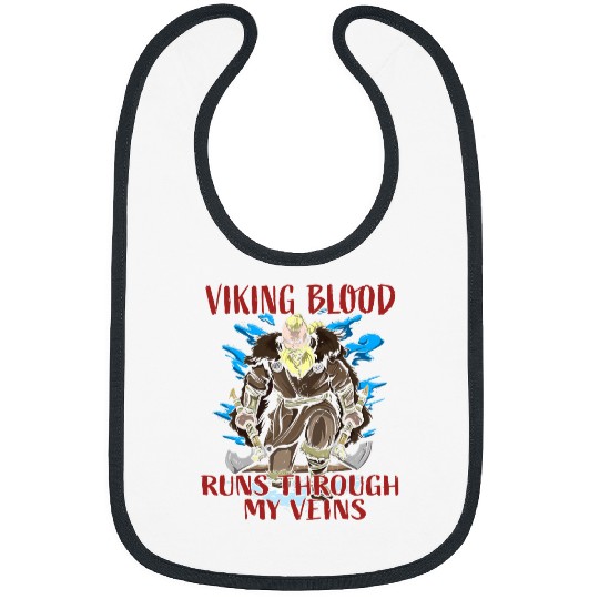 Viking Blood Runs through my Veins Viking Raid 1 Bibs