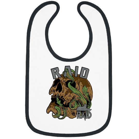 RAID Skull French Police Tactical Unit Bibs