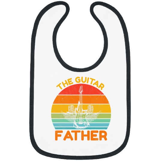 Guitarist Retro vintages Electric Guitarist Heavy Metal Rock Guitar Bibs