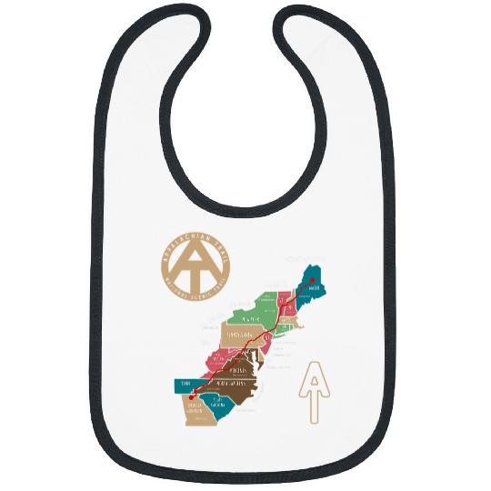 Hiking Hiker Appalachian Trail Hiking Map Hike Bibs