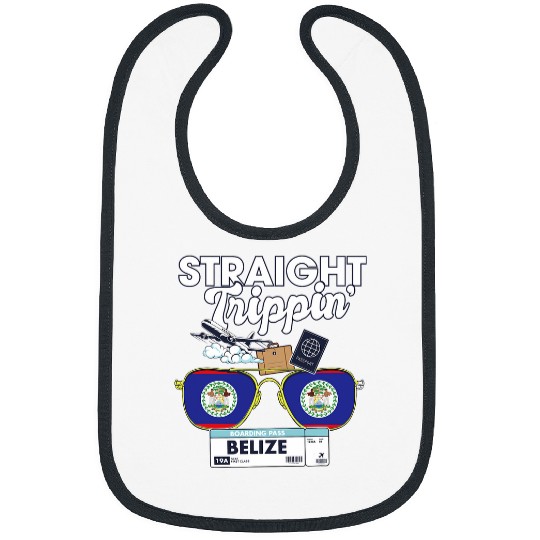 Straight Trippin Belize Vacation Tour Travel Trip Matching Bibs