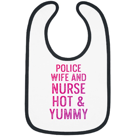 Police Wife nurses Life RN Mom 9 Bibs