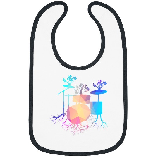 Drums Drummer uniques Drums Tree Of Life Drumming Inspirational Drums Bibs