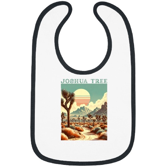 Joshua Tree National Park vintages Hiking Camping Vacation Bibs