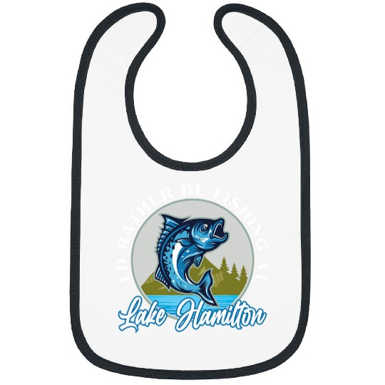 Rather Be Fishing at Lake Hamilton Fisherman Hot Spring Bibs