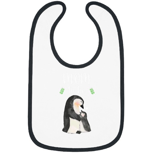 Penguin Pet Mom To Be Penguin Baby Shower Bibs