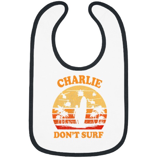 Surf Life Charlie Dont Surf Military Vietnam wars Surf Ops Bibs