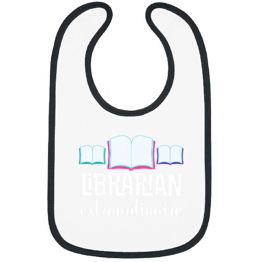Librarian Job Extraordinaire Library Volunteer Bibs