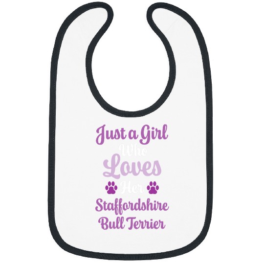 Dog Staffordshire Bull Terrier Gift for Women Stafford Terrier Bibs