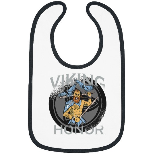Viking Honor Bearded Viking Warrior Bibs