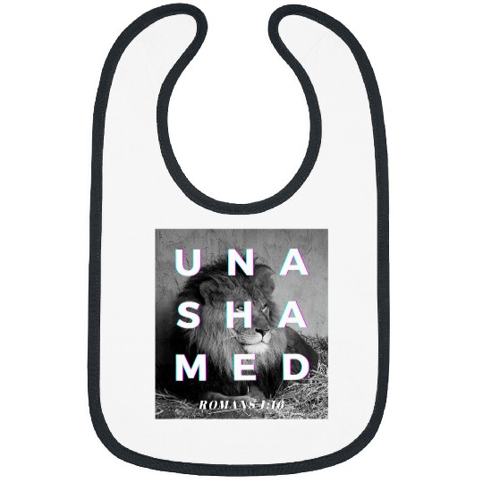 Lion Pet Roaring Lion of Tribe of Judah Unashamed 116 Romans 085 Bibs