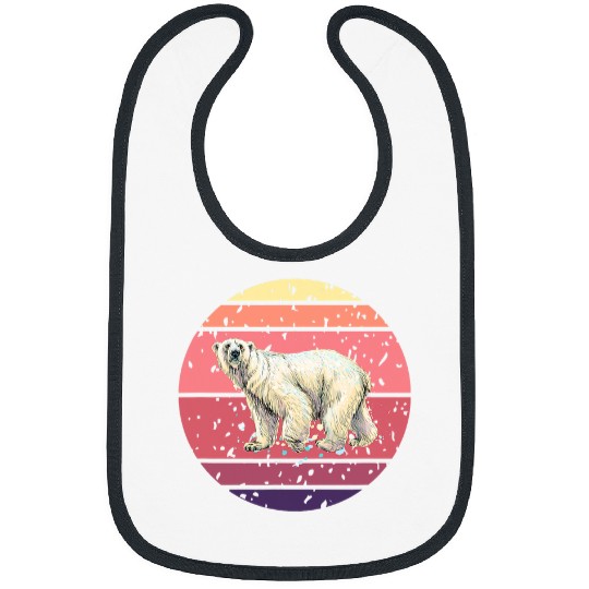 Bear Pet Polar bear north pole polar bear environmental protection 3 Bibs